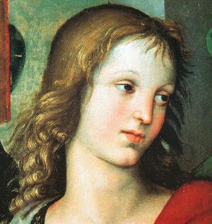 Raphael - Detail from the Saint Nicholas Altarpiece 1500-01
