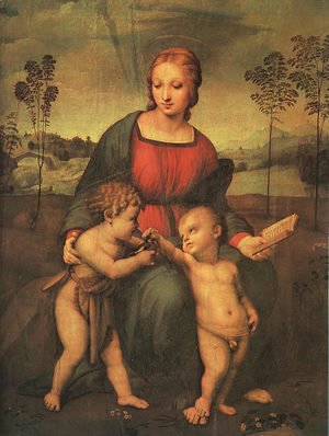 Madonna of the Goldfinch (Madonna del Cardellino) 1505-06