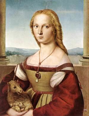Raphael - The Woman with the Unicorn 1505
