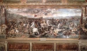 Raphael - The Battle at Pons Milvius