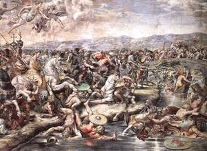 The Battle at Pons Milvius [detail: 1]
