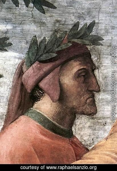 Raphael - The Parnassus [detail: 8]