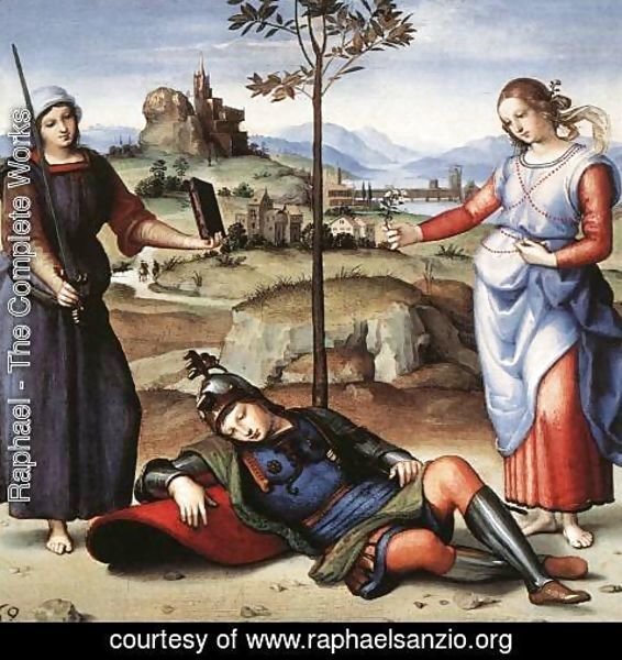 Raphael - Allegory (or The Knight's Dream)