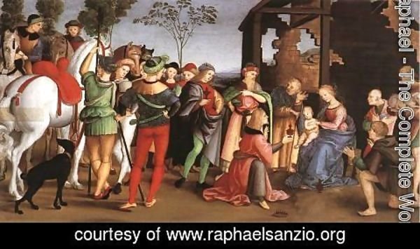 Raphael - The Adoration of the Magi (Oddi altar)