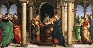Raphael - The Presentation in the Temple (Oddi altar, predella)
