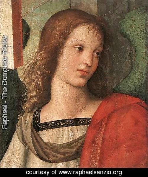 Raphael - Angel (fragment of the Baronci Altarpiece)