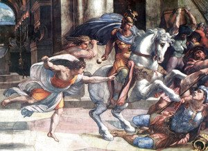 Raphael - Heliodore's expulsation of temple