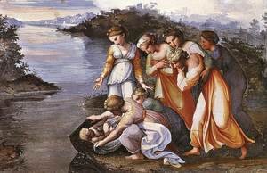 Raphael - Moses Saved from the Water
