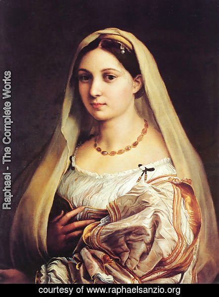 Raphael - Madonna of a Woman (La Velata)