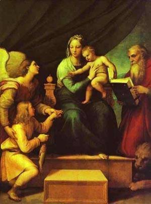 Raphael - The Madonna Of The Fish 1513