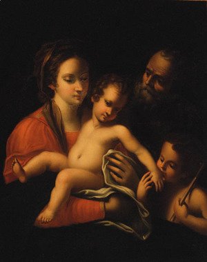 The Holy Family with the Infant Saint John the Baptist 2