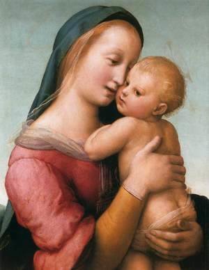 Raphael - The Tempi Madonna (detail)