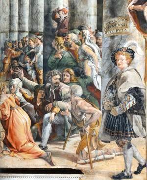 The Donation of Rome (detail)