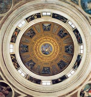 Raphael - Dome of the Chigi Chapel