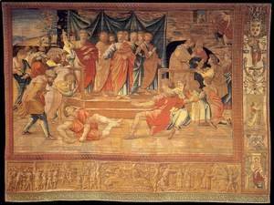 Raphael - Death of Ananias