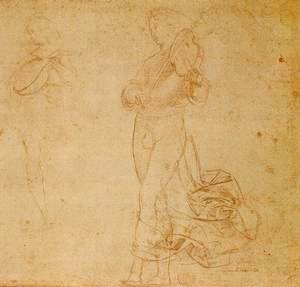 Raphael - Study of an Angel