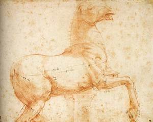 Study of a Sculpture of a Horse