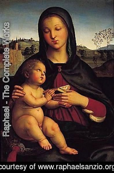 Raphael - Madonna and Child with Book