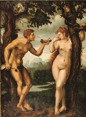Raphael - The Temptation of Adam and Eve
