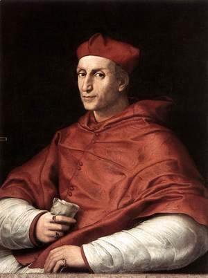 Raphael - Portrait Of Cardinal Bibbiena