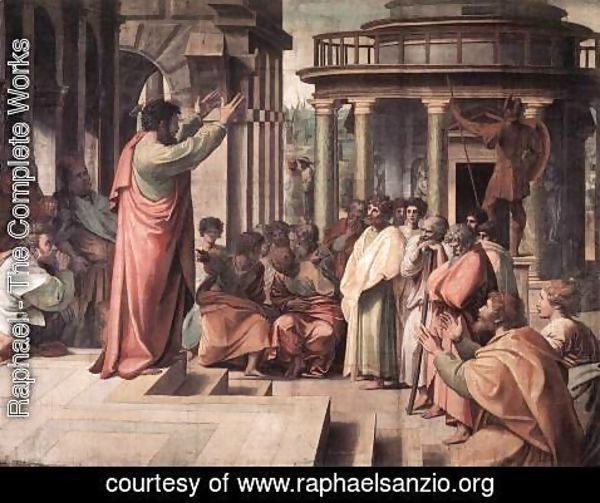 Raphael - St Paul Preaching In Athens