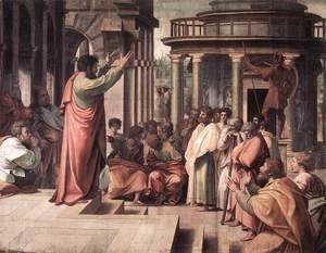 Raphael - St Paul Preaching In Athens