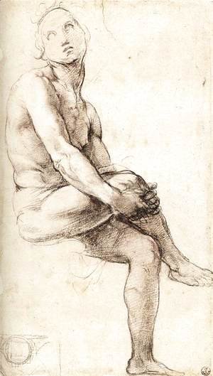 Raphael - Study For Adam