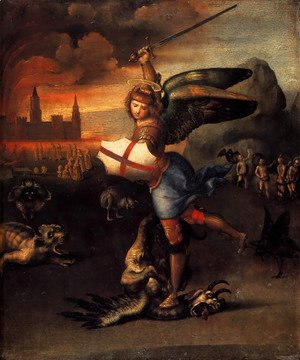 Raphael - Saint Michael And The Dragon