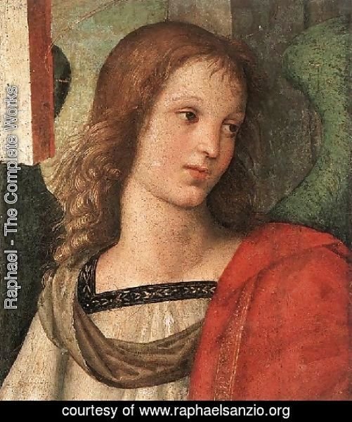 Raphael - Angel Fragment Of The Baronci Altarpiece