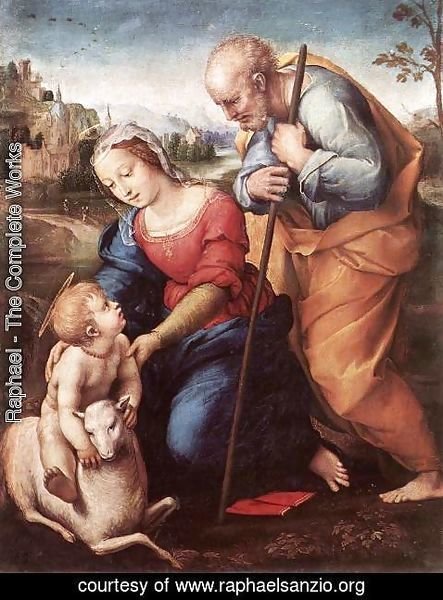 Raphael - The Holy Family with a Lamb 1507