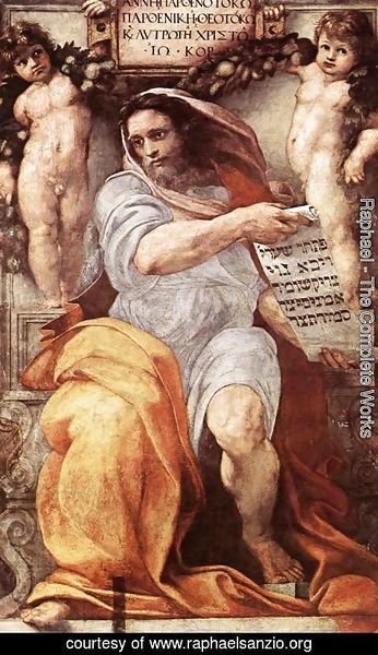 Raphael - The Prophet Isaiah 1511-12