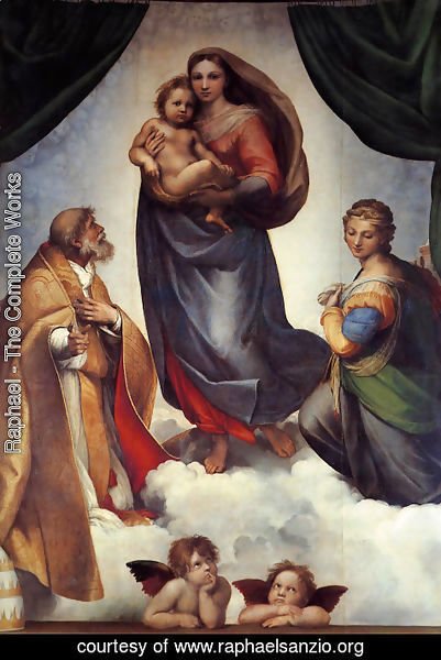 Raphael - The Sistine Madonna 1513-14