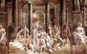Raphael - The Baptism of Constantine