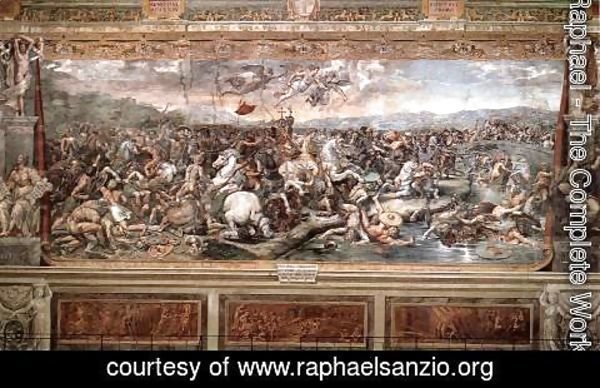 Raphael - The Battle at Pons Milvius