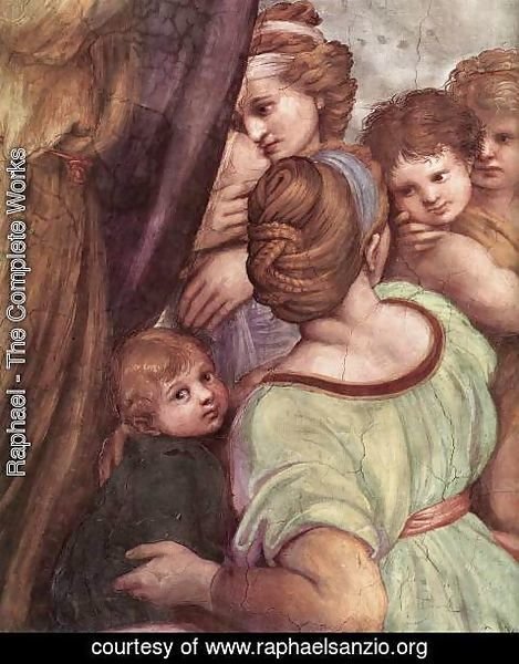 Raphael - The Mass at Bolsena [detail: 4]
