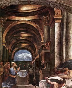 Raphael - The Expulsion of Heliodorus from the Temple [detail: 2]