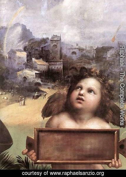 Raphael - The Madonna of Foligno [detail: 1]
