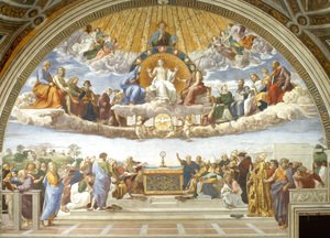 Raphael - Disputation of the Holy Sacrament (La Disputa)