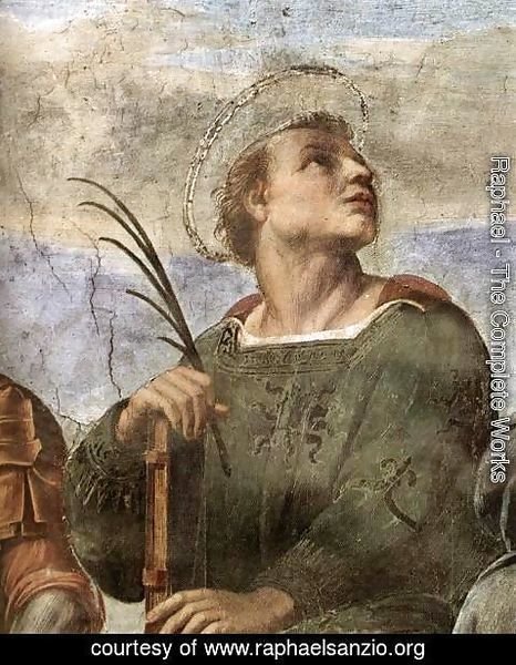 Raphael - Disputation of the Holy Sacrament (La Disputa) [detail: 5]