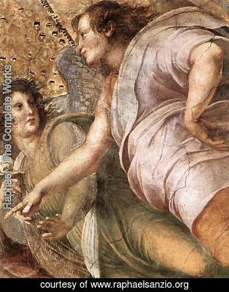 Raphael - Disputation of the Holy Sacrament (La Disputa) [detail: 6]