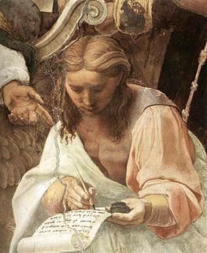 Raphael - Disputation of the Holy Sacrament (La Disputa) [detail: 7]