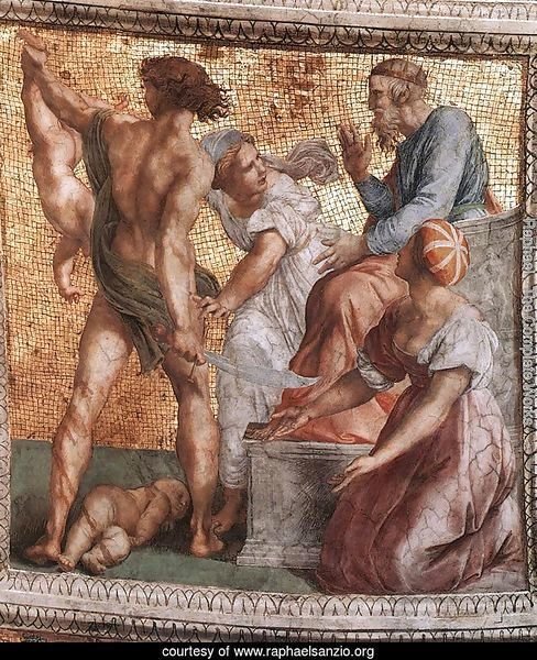 The Stanza della Segnatura Ceiling: The Judgment of Solomon