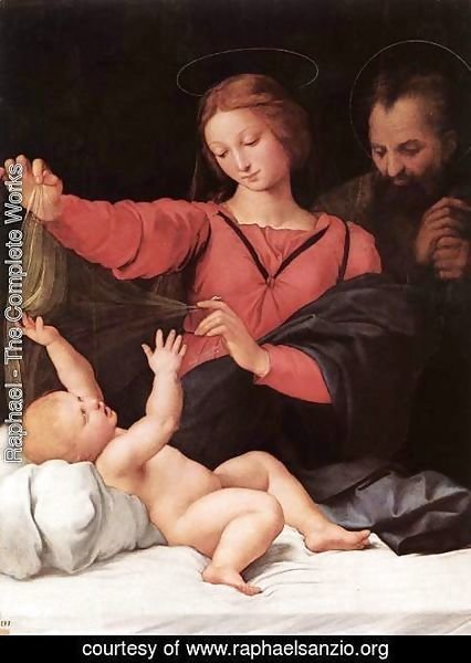 Raphael - Madonna of Loreto (or Madonna del Velo)
