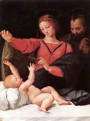 Raphael - Madonna of Loreto (or Madonna del Velo)