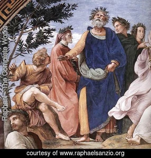 Raphael - The Parnassus [detail: 2]