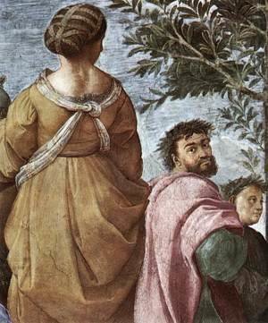 Raphael - The Parnassus [detail: 6]