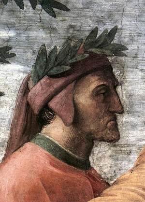 Raphael - The Parnassus [detail: 8]