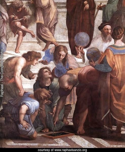 The School of Athens [detail: 3]
