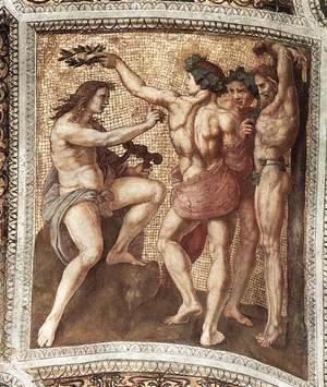 The Stanza della Segnatura Ceiling: Apollo and Marsyas