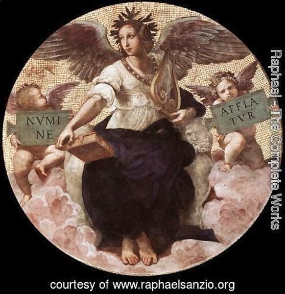 Raphael - The Stanza della Segnatura Ceiling: Poetry